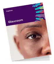 Voorkant van de folder Glaucoom
