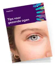 Voorkant van de brochure Tips voor gezonde ogen