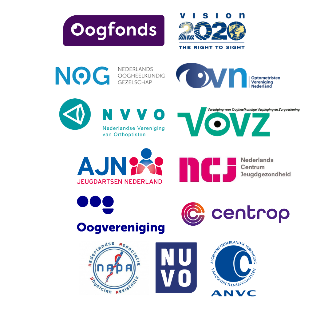 world sight day 2024, logo's organisaties