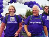 Foto van Ronald Korpershoek bij de Oogfonds Walk & Ride