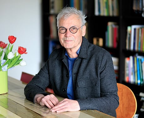 Portret van Frans Wisman, die nalaat aan het Oogfonds voor zijn kleinzoon die de oogziekte van Leber heeft.