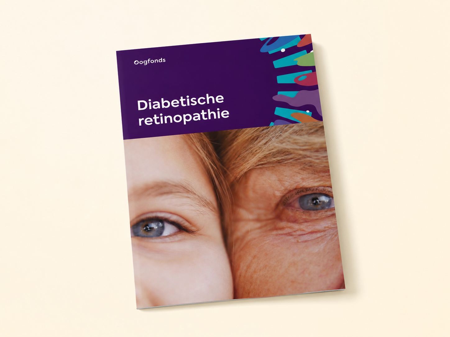 Omslag van de brochure Diabetische retinopathie