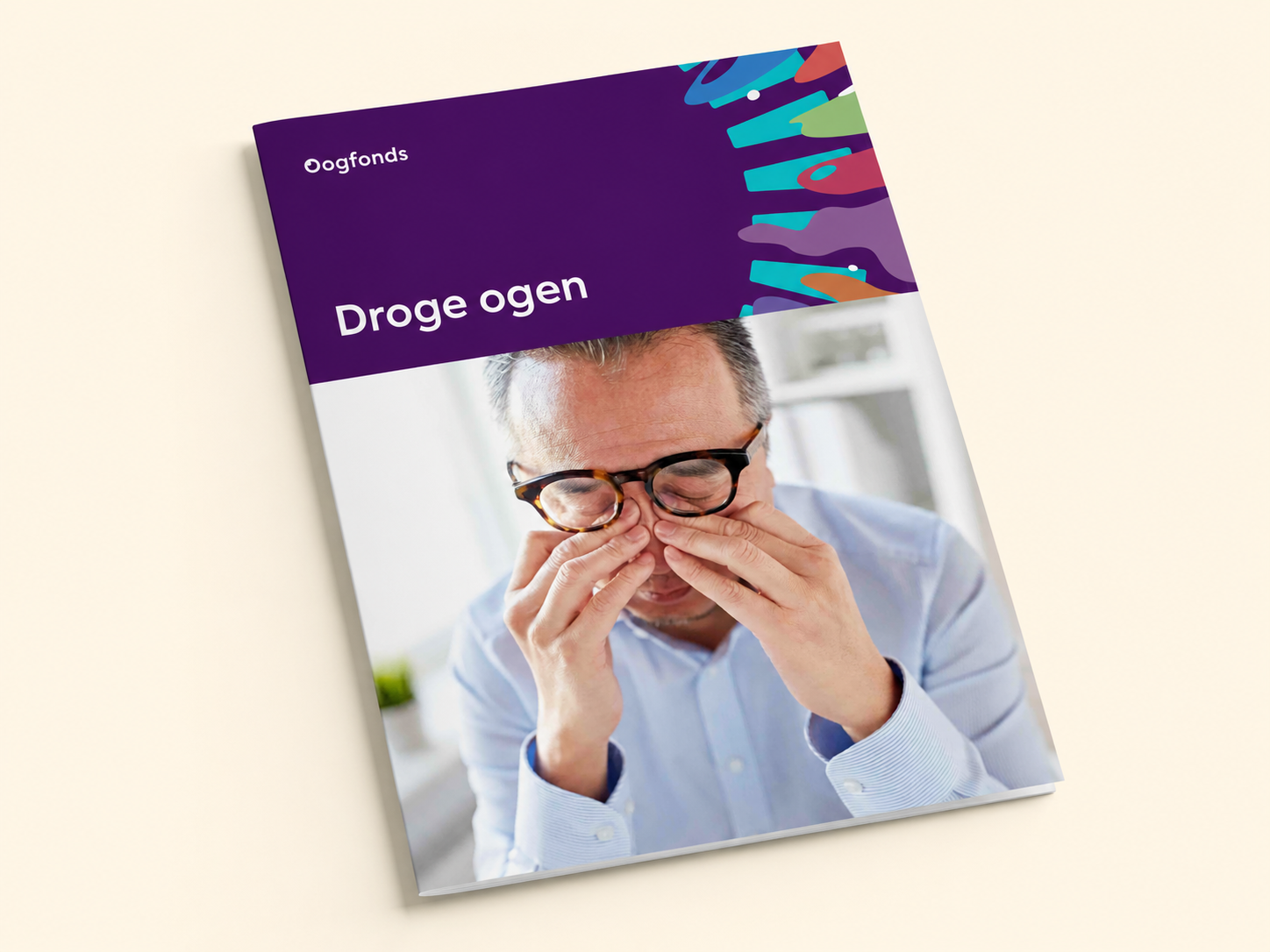 Omslag van de brochure Droge ogen