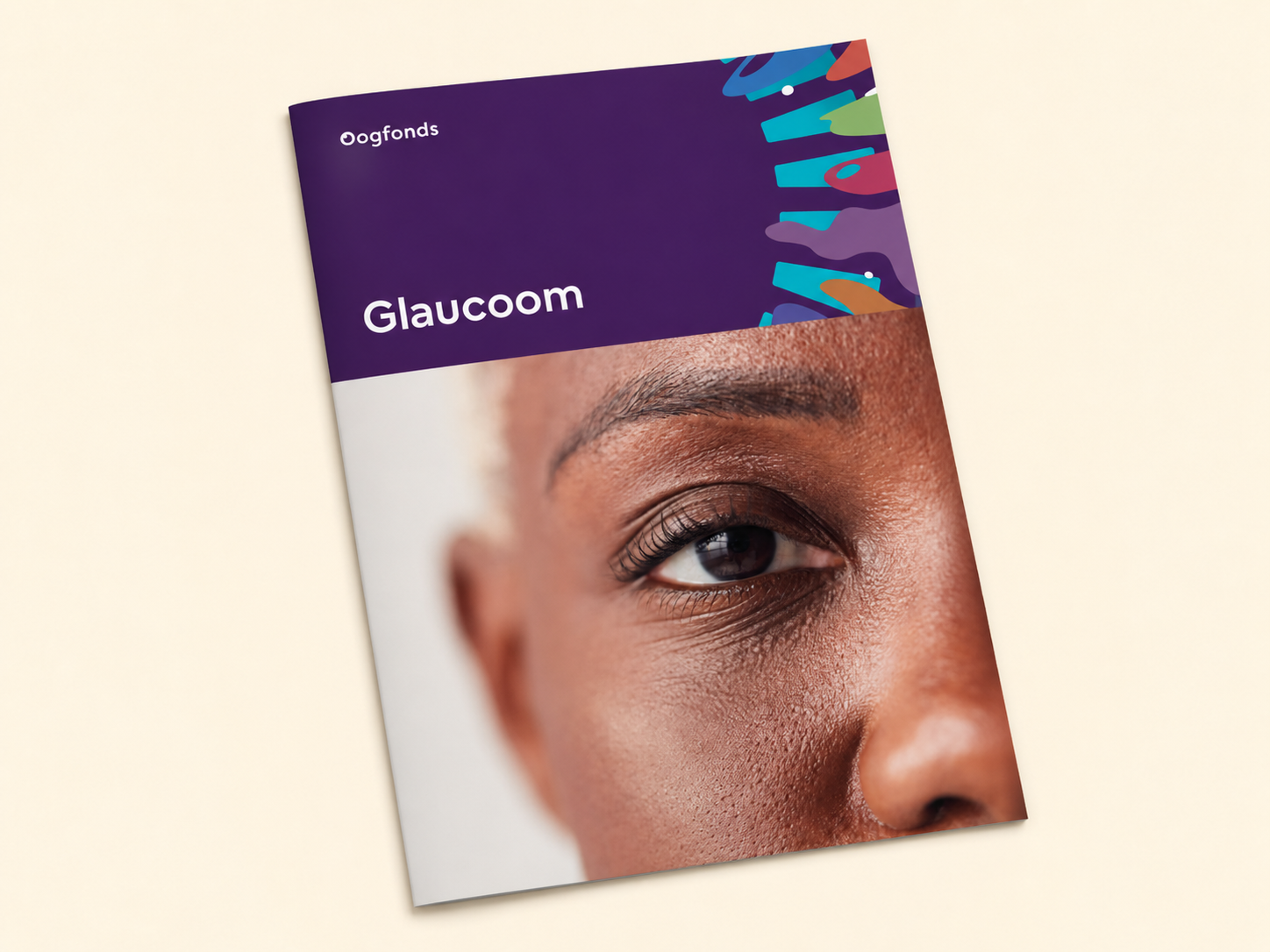 Omslag van de brochure Glaucoom