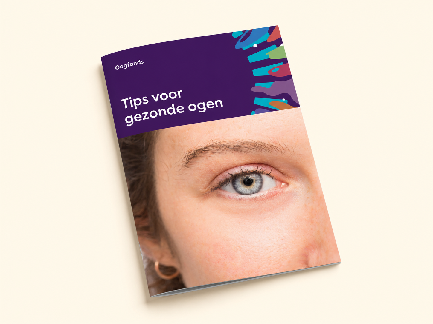 Omslag van de brochure Tips voor gezonde ogen
